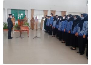 Bupati Mulkan Melantik 170 CPNS Menjadi PNS Kabupaten Bangka