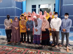 Bupati Bangka, Mulkan Menghadiri Peringatan Isra Miraj di Kampung Jawa