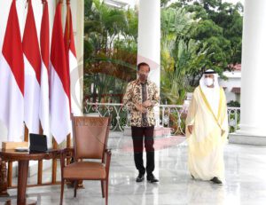 Presiden Jokowi Terima Delegasi Persatuan Emirat Arab