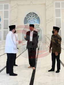 Resmikan Masjid At-Thohir, Presiden: Manfaatkan untuk Tingkatkan Wawasan Keislaman