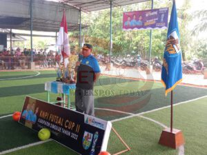Bupati Simeulue Membuka Secara Resmi Turnamen Futsal KNPI Cup II Tahun 2022