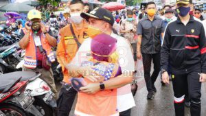 Walikota Pangkalpinang Menyapa Juru Parkir Kota Pangkalpinang