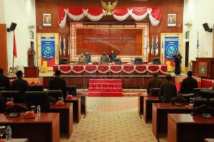 DPRD BABEL Gelar Rapat Paripurna Penetapan Pimpinan dan Keanggotaan AKD