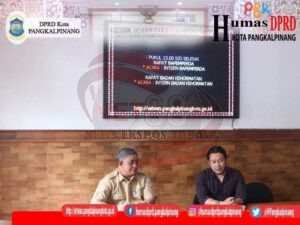 Kunker DPRD Kab. Bateng ke DPRD Kota Pangkalpinang