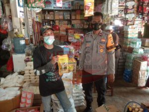 Jelang Bulan Puasa, Polres Tulang Bawang Barat Sidak Stok dan Harga Minyak Goreng di Pasar-pasar.