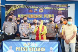 Jelang Bulan Suci Ramadhan, Polres Sampang Amankan 40 Ranmor Di Arena Balap Liar