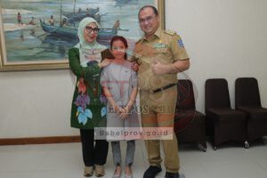 Gubernur Jamu Amna Shahab, Pemeran “Hayya” di Film Berlatar Kehidupan Anak Palestina