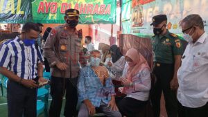 Polres Pamekasan Terus Lakukan Percepatan Vaksinasi, ‘Kejar Herd Immunity Jelang Puasa’