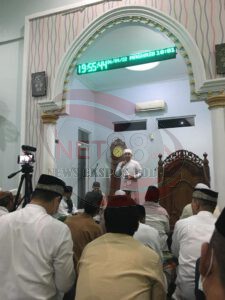 Percepat Proses Pembangunan, Masjid Jamik As-Salam Terima Bantuan Dana Hibah Dari Pemkot Pangkalpinang