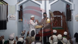 Safari Jum’at, Kapolres Pamekasan Tekankan Kamtibmas Jelang Pilkades dan Patuhi Prokes