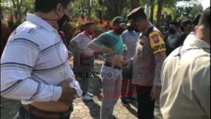Pengamanan Unras Aliansi BEM Universitas Madura Ke Kantor DPRD, Kapolres Tekankan Persuasif dan Humanis