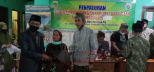 Pemdes Wonosari Bagikan BLT DD Ta 2022 Selama Tiga Bulan ke 170 Warga