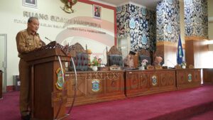 Wakil Wali Kota Pangkalpinang Hadiri Rapat Paripurna Ke-17 Masa Persidangan II DPRD Kota Pangkalpinang