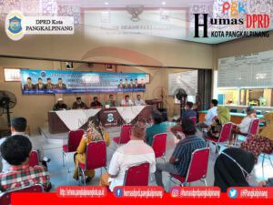 Kegiatan Reses Anggota DPRD Kota Pangkalpinang Daerah Pemilihan (DAPIL) III