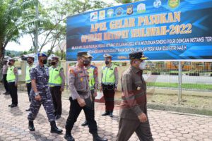 Apel Gelar Pasukan Operasi Ketupat Seulawah 2022, Bupati Simeulue Sampaikan Amanat Polri