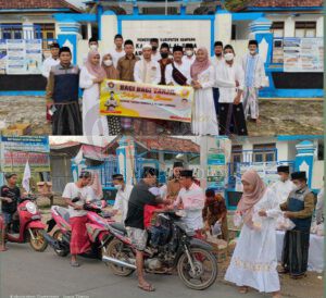 Katar Semesta Karangpenang Onjur & GMPI PC Sampang bagi takjil 500 Es buah dan Snack