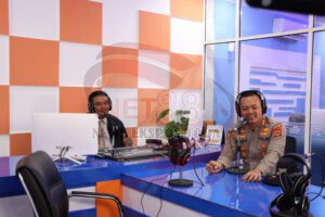 Dialog Interaktif RRI Menyapa Bersama Kapolres Aceh Barat Membangun Sinergitas Kamtibmas