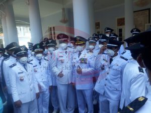 Bupati Pasuruan Lantik dan Pengambilan Sumpah Jabatan 54 Kades Terpilih