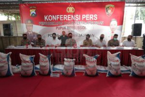 Polda Jatim Bongkar Penyalahgunaan Pupuk Subsidi dan Menyita 279,45 Ton