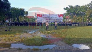 Persiapan Pelantikan Kades, Polres Pamekasan Terjunkan 621 Personel Gabungan