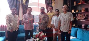 Ketua DPRD Herman Suhadi Sambut Baik Silahturahmi Yayasan Sedulang Insan Cita