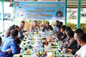 Silaturahmi Kapolres Aceh Barat dengan Panglima Laot se Kabupaten Aceh Barat