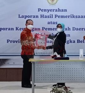 LUAR BIASA, PEMKAB BANGKA RAIH OPINI WTP ENAM KALI BERTURUT-TURUT