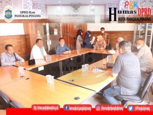 Kunjungan Kerja Pansus I DPRD Kabupaten Oki ke DPRD Kota Pangkalpinang