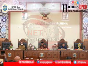 Tiga Raperda di Sidang Paripurna DPRD Kota Pangkalpinang Tahun 2022