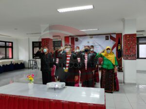 Secara Virtual, Kalapas Narkotika Pamekasan dan Jajaran Peringati Hari Lahir Pancasila Bersama RI 1