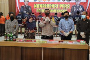 Polres Pamekasan Amankan 5 Pelaku Judi Byaran