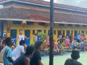 Tim Bola Volley Lapas Pamekasan PBV NATO Sparing Bersama PBV GO VAST