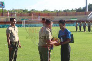 Sepak Bola Liga Santri Resmi Dibuka Dandim 0826