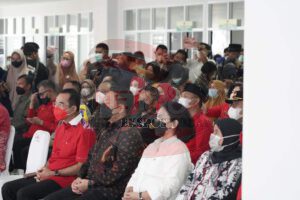 Ketua DPRD Babel Herman Suhadi Ikut Sambut Kedatangan Dan Dampingi Ketua DPR RI Puan Maharani