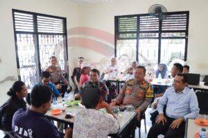 Saweu Keude Kupi, Kapolres Aceh Barat Ajak Wartawan dan Masyarakat Jaga Sitkamtibmas