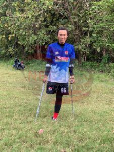 Wakili di Ajang Piala Dunia antar Disabilitas,  Roby Minim Perhatian Pemkab