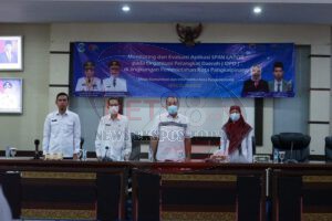 Upaya Maksimalkan Pengaduan Pelayanan Masyarakat, Diskominfo PGK Gelar Monitoring dan Evaluasi Aplikasi SP4N LAPOR