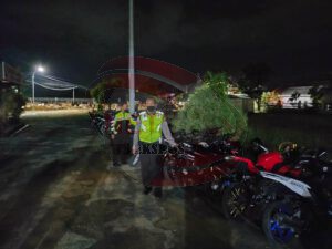 Niat Balap Liar, Puluhan Motor Diamankan Satlantas Polres Pamekasan