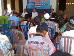 Tergelarnya Rapat Bumdes, Babinsa Sumber Salam Berikan Imbauan