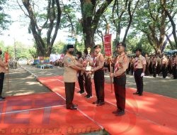 Hadiri Upacara Hari Pramuka, Kapolres Madiun Kota Beri Apresiasi dan Ucapkan Selamat Hari Pramuka ke-61