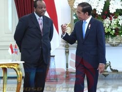 Presiden Jokowi Bertemu Raja Eswatini Bahas Peningkatan Kerja Sama Ekonomi