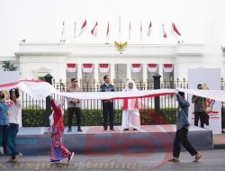 Di Acara Kirab Merah Putih, Kapolri Gelorakan Semangat Persatuan-Kesatuan Bangsa