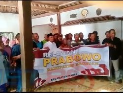 Komunitas Petani Tradisional Kecamatan Karas Magetan Jawa Timur Deklarasikan Prabowo Subianto Menjadi Presiden 2024