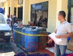 Polri Tangkap Pelaku Penimbun 6 Ton BBM di Kupang