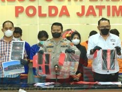 Jatanras Polda Jatim Ringkus Komplotan Penggelapan Gula 30 ton