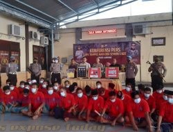 Tumpas Narkoba Semeru 2022, Polres Sampang Ungkap 47 Kasus