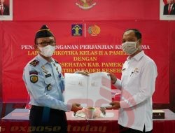 Lapas Narkotika Pamekasan Lakukan PKS Bersama Dinkes