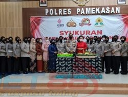 HUT Polwan ke 74, Polres Pamekasan Gelar Tasyakuran
