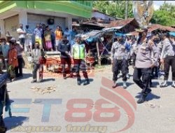Kapolres Pamekasan Terjunkan Ratusan Personil Gabungan, Lakukan Pengamanan Eksekusi Tanah