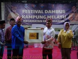 Wali Kota Molen Buka Festival Dambus Kampung Melayu, Sambut 265 Tahun Kota Pangkalpinang